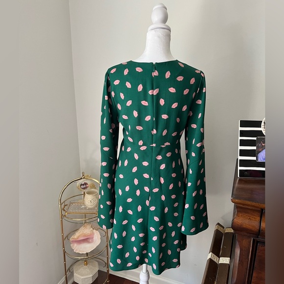 Diane Von Furstenburg Tie Front Mini Dress - Picture 10 of 14